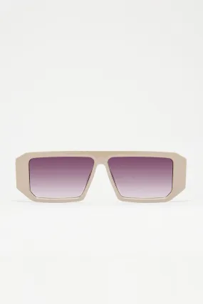 Electric Neighbor Sunglasses - Off  White/combo