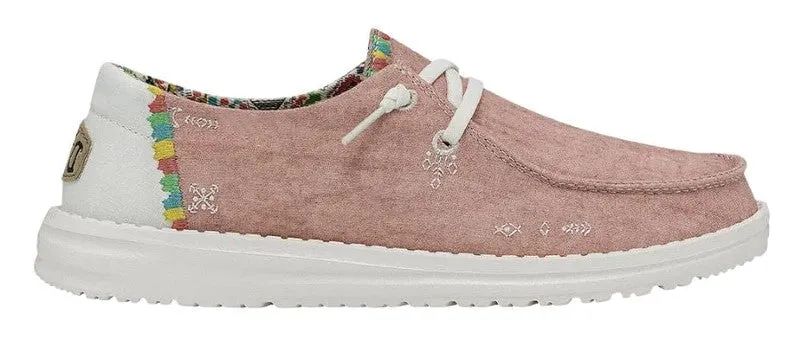 Hey Dude Wendy Boho Womens Slip On Casual Shoe