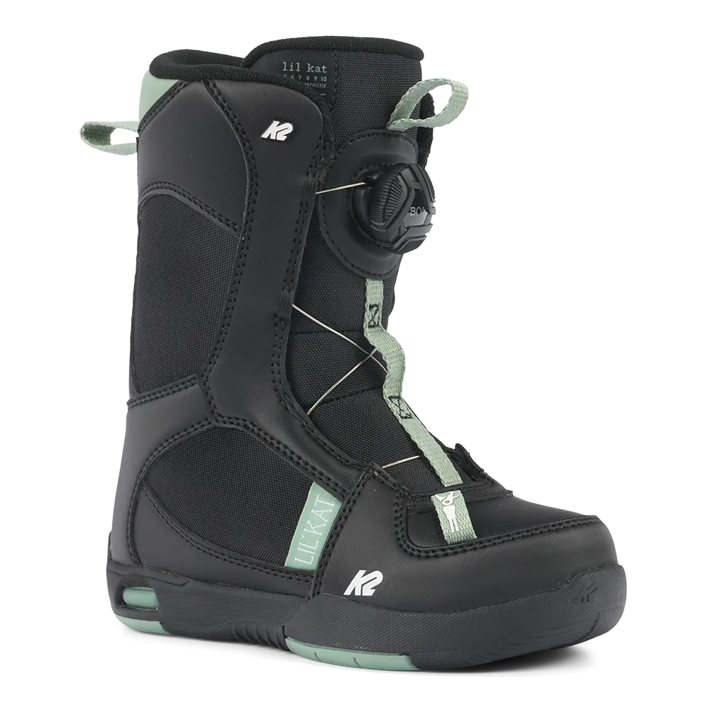 K2 Lil Kat Kids Snowboard Boots in Black 2024