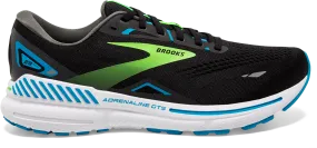 Men's Adrenaline GTS 23 WIDE (006 - Black/Hawaiian Ocean/Green)