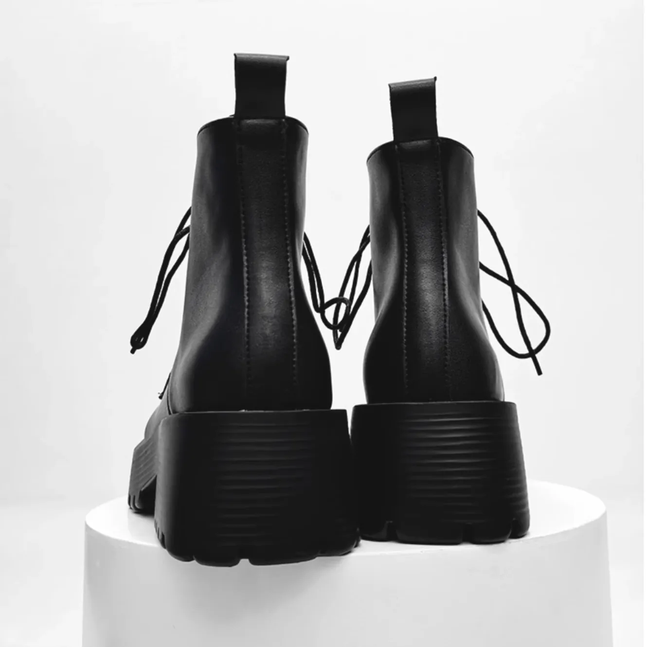 Paris Martin boots leather shoes na642